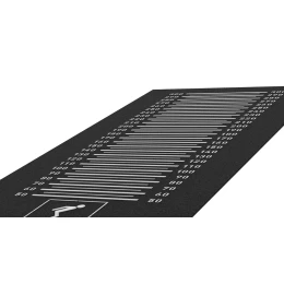 Дорожка облегченная 3,7м для прыжков в длину с места