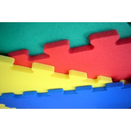 Мат-пазл детский красный