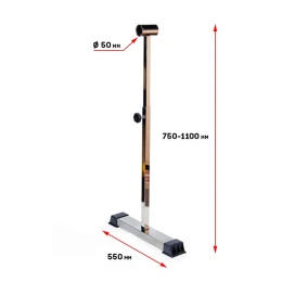 Стойки хореографического станка v2,0 из нержавеющей стали