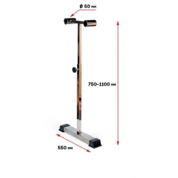 Стойки хореографического станка Мастер из нержавеющей стали