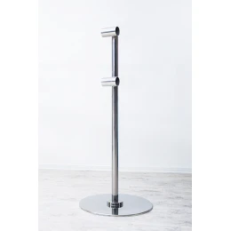 Стойки хореографического станка 2-х уровневого Элегант (нержавеющая сталь)