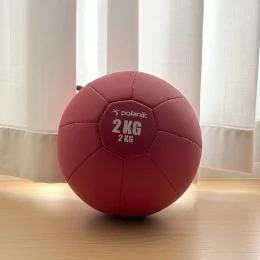 Медицинбол 2 кг, искусственная кожа