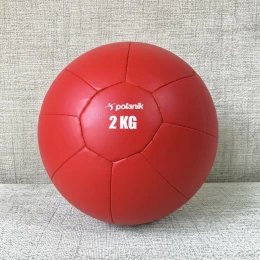 Медицинбол 2 кг, искусственная кожа