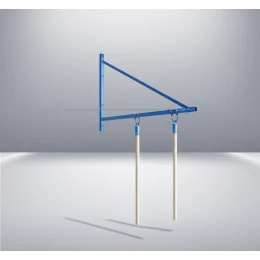 Консоль для канатов и шестов на 2 снаряда - 2 метра вынос